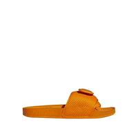 adidas Men's Pharrell Williams Boost Slides, Bright Orange, 10 Medium US
