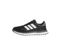 adidas Men's S2G 26 Leather Spikeless Golf Core Black/Ftwr White/Grey Four 9 UK 43 1/3 EU