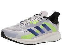 adidas Men's Solar Glide 4 ST Running Shoe, Dash Grey/Sonic Ink/Black, 10