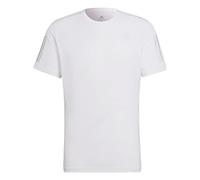 adidas Men's Standard Own The Run Tee, White/Reflective Silver, Large