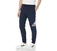 adidas Men's Tall Size Essentials Fleece Tapered Cuffed Big Logo Pants, Ink