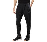 adidas Pantaloni da uomo, Nero/Grigio tinta unita, M