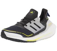 adidas Men's Ultraboost 21 Running Shoe, Legend Ink/Crystal White/Acid Yellow, 12