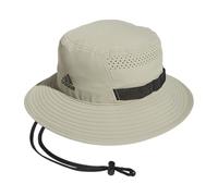 adidas Men's Victory 4 Bucket Hat, Feather Grey/Black, Large-X-Large