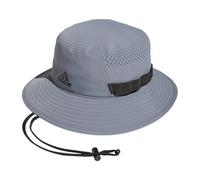 adidas Men's Victory 4 Bucket Hat, Grey/Black, Large-X-Large
