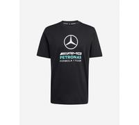 adidas Performance - Mercedes AMG Petronas Formula 1 Team Dna - T-shirt nera/semi menta rush-Nero S