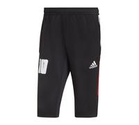 adidas Messi 1/2 Pantaloni Shorts, Nero, Uomo Asciugatura rapida XXL