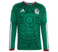 Adidas Mexico 26/27 Replica Home Long Sleeve T-shirt Verde S Uomo