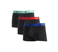 Adidas Microfiber Boxer Briefs Underwear Multipack - Athletic, Moisture Wicking, Stretch Fit & Tagless Discontinued Intimo Uomo (Pacco da 3)