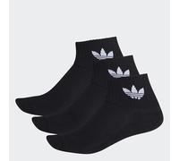 ADIDAS ORIGINALS Calzino 'MID ANKLE SCK' Bianco / Nero, Taglia S,