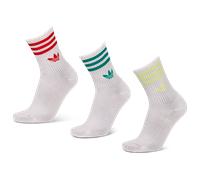 Adidas Mid Cut Crew 3 Pack Unisex - Calze Bianco - Taglia 37-39 White 37-39