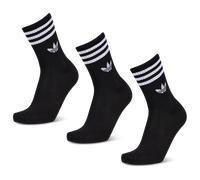 Adidas Mid Cut Crew 3 Pack unisex Calze - Nero - Foot Locker Black 46-48