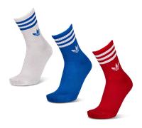 Adidas Mid Cut Crew 3 Pack unisex Calze - Rosso - Foot Locker Red 37-39