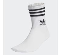 Adidas Solid Crew 3 Pack unisex Calze - Bianco - Foot Locker White 43-45