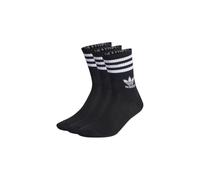 Set di 3 paia di calzini lunghi unisex adidas Mid Cut Crew IL5022 Nero 34-36