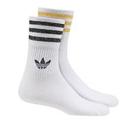 Adidas, Mid Cut Glt Sck, Calze, Bianco/Nero/Oro Vittoria, XS, Donna