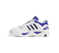 adidas Midcity Low Shoes, Scarpe da Basket Uomo, Core White/Semi Lucid Blue/Core Black, 45 1/3 EU