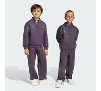 ADIDAS MINECRAFT LOOSE CREW SET Aurora Black 5-6A