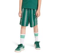 Adidas Minecraft Oversized Knee Length Shorts Bambini - Pantaloncini Verde - Taglia 123 - 129 CM - Poly Mesh Green 123 - 129 CM