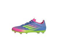 Scarpe da calcio F50 League Firm/Multi-Ground Blue Fusion / Lucid Lemon / Lucid Pink 44