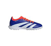 adidas Misto Predator League J Calcio Stivali Turf Scarpe, Blu Lucido Bianco Rosso Solare, 13 Little Kid