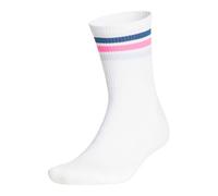 adidas Mixte 3-STRIPE HALF CREW SOCK, white/Dusky Petrol, 6-7 Years