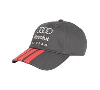 adidas Mixte Audi REVOLUT Formula One Team Dna 3 Stripes cap, Utility Black, S-M