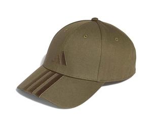 adidas Mixte Bball 3S cap New Logo, Olive Strata/Olive Strata, M-L