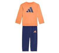 adidas Mixte bébé ESSENTIALS BIG LOGOJOGGER, Dusky Orange/dark blue, 18-24 Months