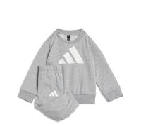 adidas Mixte bébé ESSENTIALS BIG LOGOJOGGER, medium grey heather/white, 18-24 Months