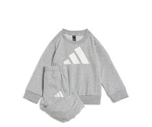 adidas Mixte bébé ESSENTIALS BIG LOGOJOGGER, medium grey heather/white, 6-9 Months