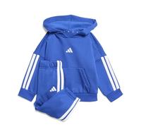 Adidas Completo per bambini Essentials JV9841 Jogger con cappuccio Blu/Bianco 6-9 mesi
