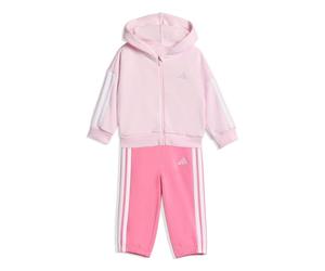 adidas Mixte bébé ESSENTIALS JOGGER, clear pink/white, 9-12 Months