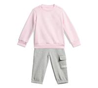 adidas Mixte bébé ESSENTIALS LINEAR LOGO JOGGER, clear pink/white, 6-9 Months