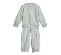 adidas Mixte bébé ESSENTIALS LINEAR LOGO JOGGER, Wonder Sage/white, 18-24 Months