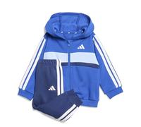adidas Mixte bébé ESSENTIALS TIBERIO 3 STRIPES FLEECE TRACKUIT, team royal blue/glow blue/dark blue/white, 3-4 Years