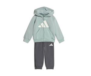 adidas Mixte bébé ESSENTIALS TRACKSUIT, Wonder Sage/white, 18-24 Months