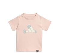 adidas Mixte Bébé Infant TIRO_NSTER Graphic T-Shirt, Blush Pink, 9-12 Months