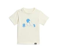 adidas Mixte Bébé Infant TIRO_NSTER Graphic T-Shirt, off White, 3-6 Months