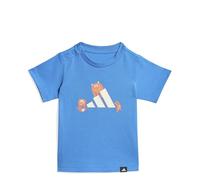 adidas Mixte Bébé Infant TIRO_NSTER Graphic T-Shirt, Ray Blue, 3-6 Months