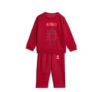 adidas Mixte bébé MARVEL SPIDER-MAN JOGGER, active maroon/off white, 9-12 Months