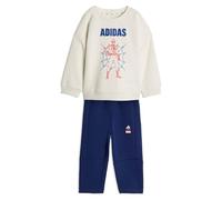 adidas Mixte bébé MARVEL SPIDER-MAN JOGGER, off white/dark blue, 3-4 Years