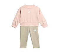 adidas Mixte bébé SEASONALS SWEAT SET, blush pink/white, 0-3 Months