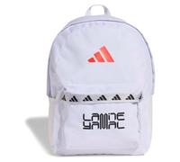 adidas Mixte CLASSIC TAPE LAMINE YAMAL BACKPACK, white/lucid red, One size