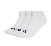 adidas Mixte CUSHIONED ESSENTIALS LOW CUT SOCKS 3 PAIR PACK, white/white/black, 6.5-8