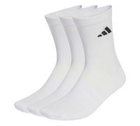 adidas Mixte CUSHIONED SPORTSWEAR CREW SOCKS 3 PAIR PACK, white/white/black, 13-14.5