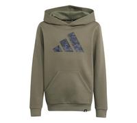 adidas Mixte Enfant Camo Graphic Hoodie Junior, Olive Strata, 7-8 Years