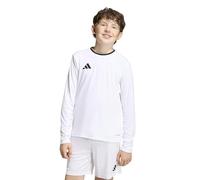 adidas Mixte Enfant Entrada26 Long Sleeve Jersey Kids, White/Black, 7-8 Years