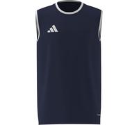 adidas Mixte Enfant Entrada26 Sleeveless Jersey Kids, Team Navy Blue 2/White, 6-7 Years