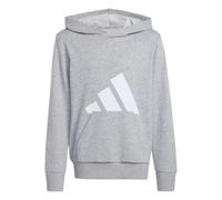 Felpa con cappuccio Essentials Junior Medium Grey Heather / White 9-10A